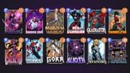 The Psylocke Thanos is a very efficient Marvel Snap Shang-Chi deck (Image via Nuverse)
